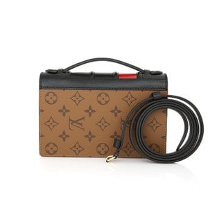 LOUIS VUITTON [중고명품] 루이비통 모노그램 리버스 LV 북 체인 월릿 M81830 미니 크로스백