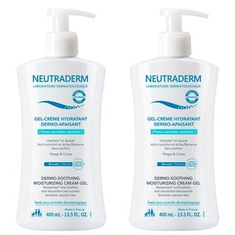  Neutraderm 뉴트라덤 더모 수딩 모이스처라이징 크림 젤 400ml 2개