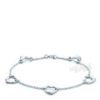 TIFFANY&CO 티파니앤코 엘사 퍼레티 오픈 하트 팔찌 7 10658713 TIFFANY OPEN HEART BRACELET