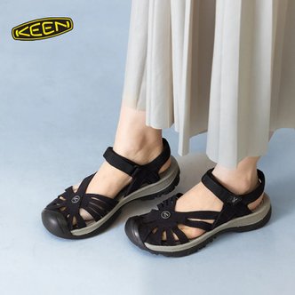 KEEN 킨 샌들 로즈 블랙 뉴트럴 그레이 여성 여름 신발 1008783