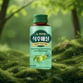 소화 매실 음료 식후매실 10개 100ml 편한 식후음료 탄산제로 소화 매실 음료 식후매실 10개 100ml 편한 식