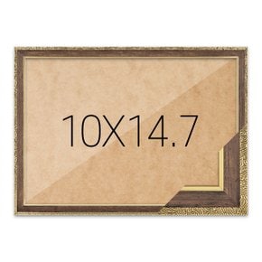 퍼즐액자 10x14.7 고급형 슬림 앤틱월넛 (누니액자)