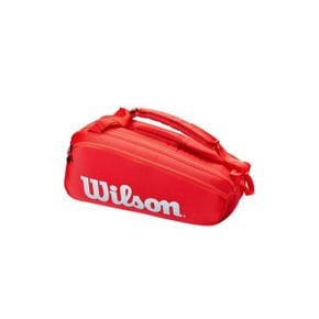 [해외] 테니스 가방 백팩 윌슨 Wilson Super Tour Red 6 Pack Tennis Bag WR8010701001