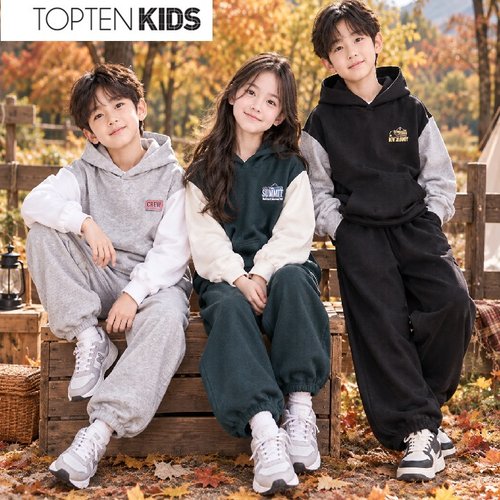 26년 SS 공용) 더블니트 후드 레이어드 셋업 MKG2IP3201