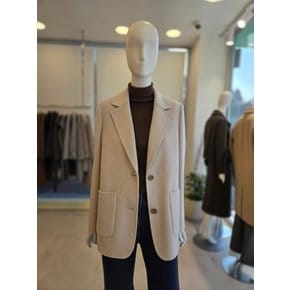 [여주점] [더 아이잗] 여성 캐시미어 테일러드 칼라 핸드메이드 재킷 (IRAM0JK728)