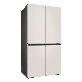 비스포크 4도어 RF90DG90124E 매트 크리미 베이지 냉장고 905L 에너지절감 900L 이상 대용량