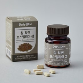 데일리원 참 착한 보스웰리아정 500mg X 30정 5통