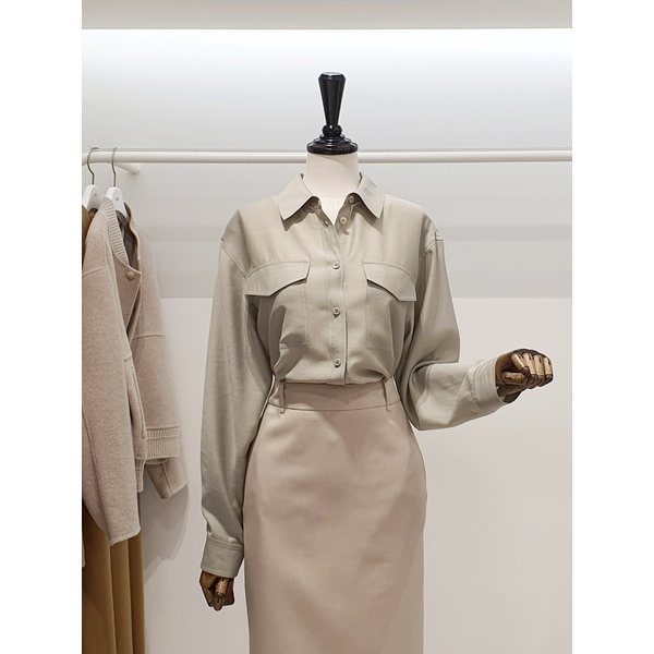 [파주점] 쥬크 주크 플랩포켓 셔츠 블라우스 V261PSC901