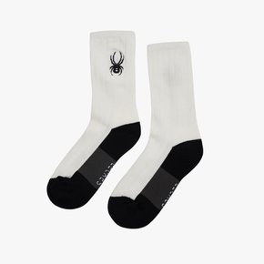 컬러블럭 중목 양말 SPIFANSC301UWHT 크루 운동양말 NDAGPDQH