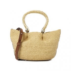 카멜리아 여성 바스켓백 BAG51749 NATURAL CUOIO