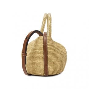 [부산점] 카멜리아 여성 바스켓백 BAG51749 NATURAL CUOIO