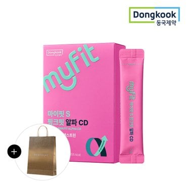 동국제약 [동국제약/쇼핑백증정]마이핏S 핑크핏 알파CD (14포) 1박스
