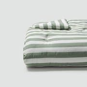 고밀도 스트라이프 차렵이불_SS_카키 J60N902146248