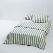 고밀도 스트라이프 차렵이불_SS_카키 J60N902146248