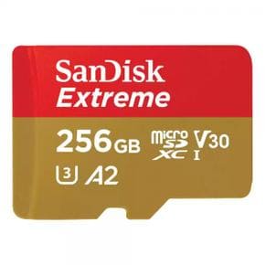 SanDisk sd카드 Extreme microSD 메모리카드 256GB