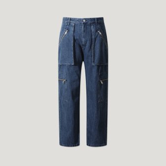 IRO [15%추가할인쿠폰][IRO MEN]블루 CARGO DENIM 팬츠 IQPDM23704BUX