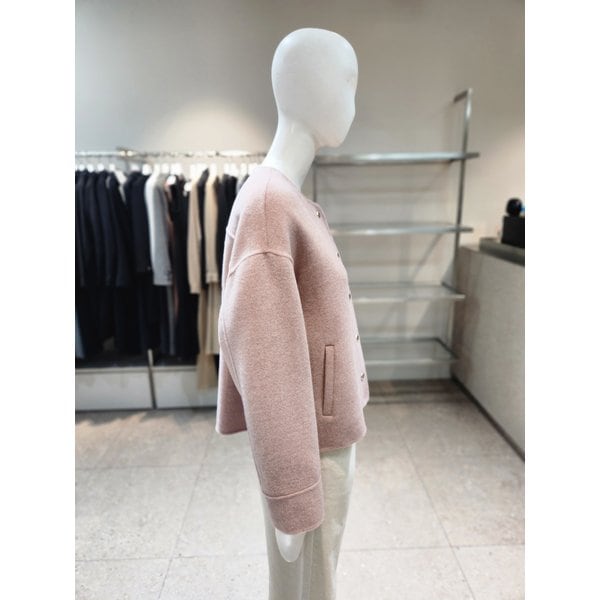 [여주점] [나이스클랍] 트위드형 라운드넥 코트 A261MWC105