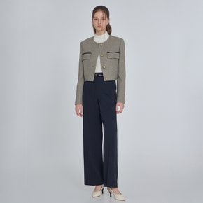 [25 F/W] 브로치 옵션 울혼방 크롭 자켓 ITPAYJK580