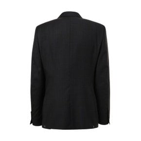 [ZEGNA] 다크그레이 체크 패턴 수트 자켓 JNJA4D505G3