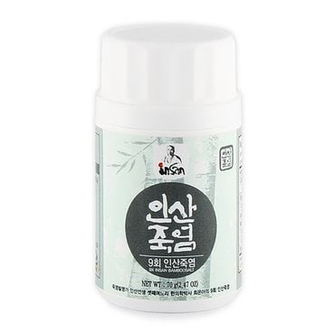 인산죽염 9회 죽염 분말 70g