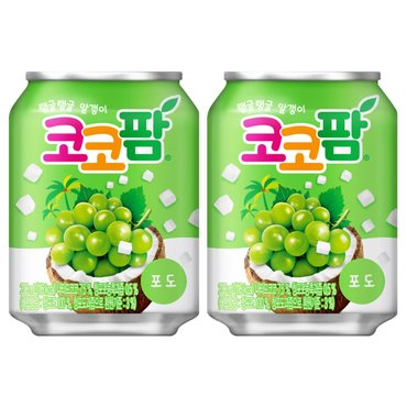  [해태]코코팜 포도 238ml x 24캔  코코넛음료 과채음료