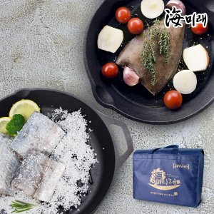 인정식탁 [선물세트][해미래] 갈치 10팩 + 손질 가자미 10팩