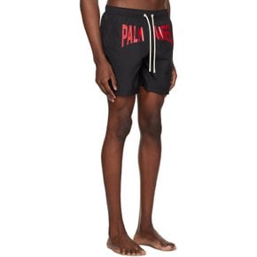 블랙 PA 시티 스윔 쇼츠 PMFD002R24FAB0031025 BLACK RED