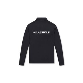 WAAC(왁골프)Men PLAYERS EDITION LS Polo_WMTBS24100BKX