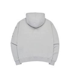 SCRIBBLE ALPHABET HOODIE LIGHT GREY-낙서알파벳