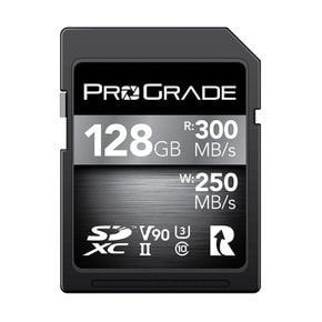 [ProGrade] 프로그레이드 128GB SD 메모리카드 SDXC UHS-II V90 300R