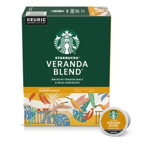 스타벅스  Veranda  Blend  스타벅스  금발  로스트  K컵  커피  포드  100  아라비카  22  ct​