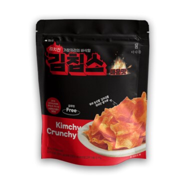  [더다믐] 김치부각 김칩스 매운맛 40g 1봉