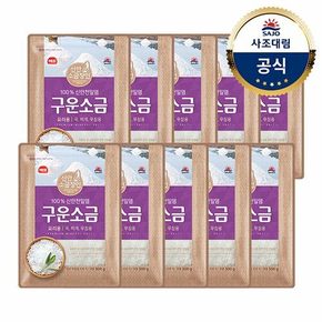 [사조대림] 해표 구운소금500g x10개