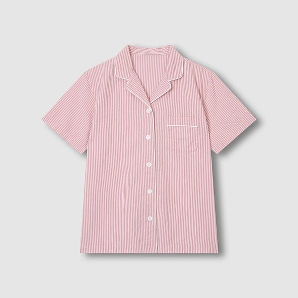 여 시어서커 5부 파자마 세트 J216201075066