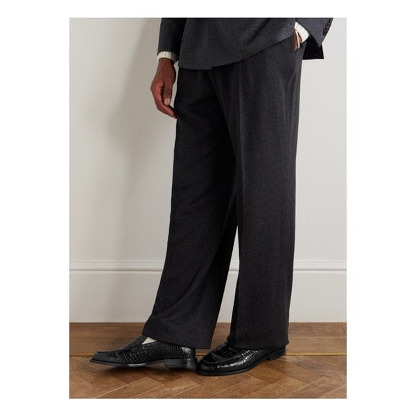 페리 크로커다일 이펙트 가죽 로퍼 블랙 46376663162844374