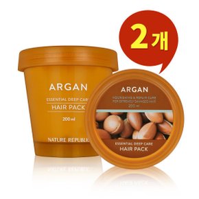 아르간 에센셜 헤어팩 200ml x (2개) /New