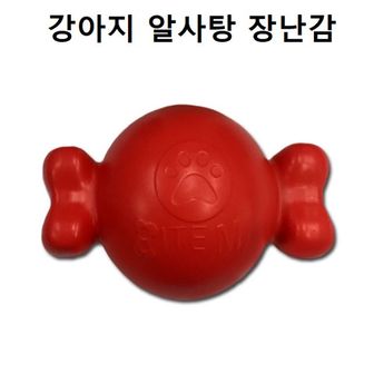 제이큐 강아지 사탕 치석 라텍스 장난감 덴탈 훈련 놀이감