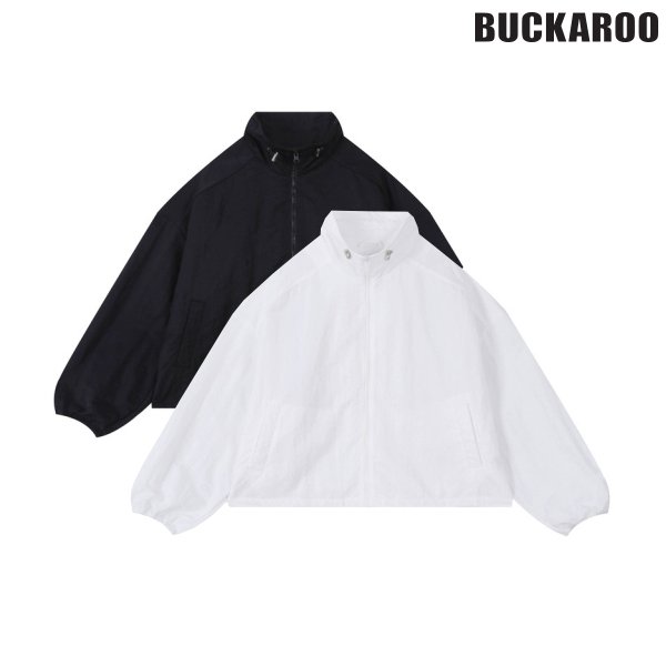 [여주점] 여성 나일론 하이넥 숏 바람막이 점퍼(B251JP500P)