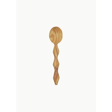 샵아모멘토 안칸 25PS Ipil Ipil Cooking Spoon / Zigzag, Wood
