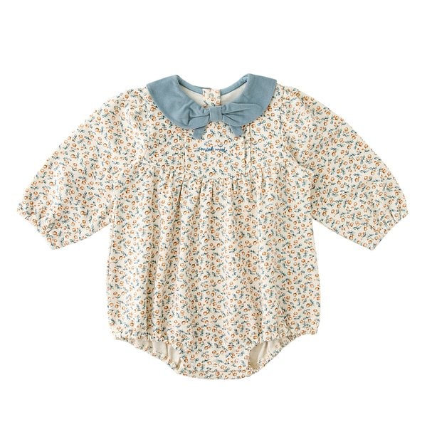 [여주점] [오프라벨 여주점] 밍크뮤 (BL) 쁘띠열매플라워SET바디슈트 (34A13-604-08)