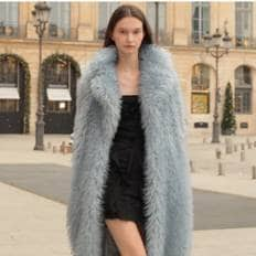 FAUX FUR EVER MG COAT (LCT020KRFKF)