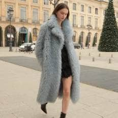 FAUX FUR EVER MG COAT (LCT020KRFKF)