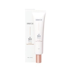 유브이 글로우 톤업 선 세럼 SPF50+ (40ml*3개) 사계절필수템 커버광채 생기톤업크림