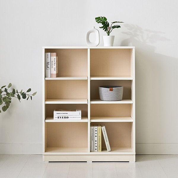 책장 책꽂이 선반장 진열장 80cm P0000OTU (착불)