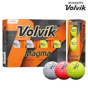 정품 NEW MAGMA 뉴마그마 3피스 골프공 골프볼