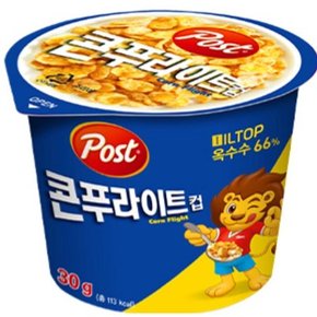포스트 컵 시리얼 30g 24개(콘푸라이트/오곡 코코볼/오레오 오즈) /