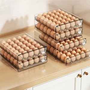 텐바이텐 6타입 냉장고 계란보관함 투명 달걀 정리함 트레이