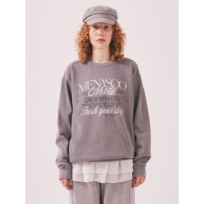 Pigment Oversized Sweatshirt_Gray