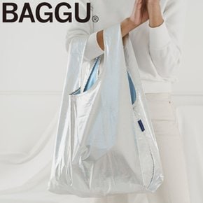 BAGGU 스탠다드 메탈릭 토트백