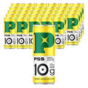 PSS 프로틴 스파클링 10g 레몬라임맛 240ml x 30개